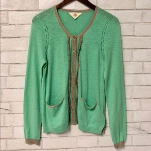 Anthropologie cardigan only worn once EUC
